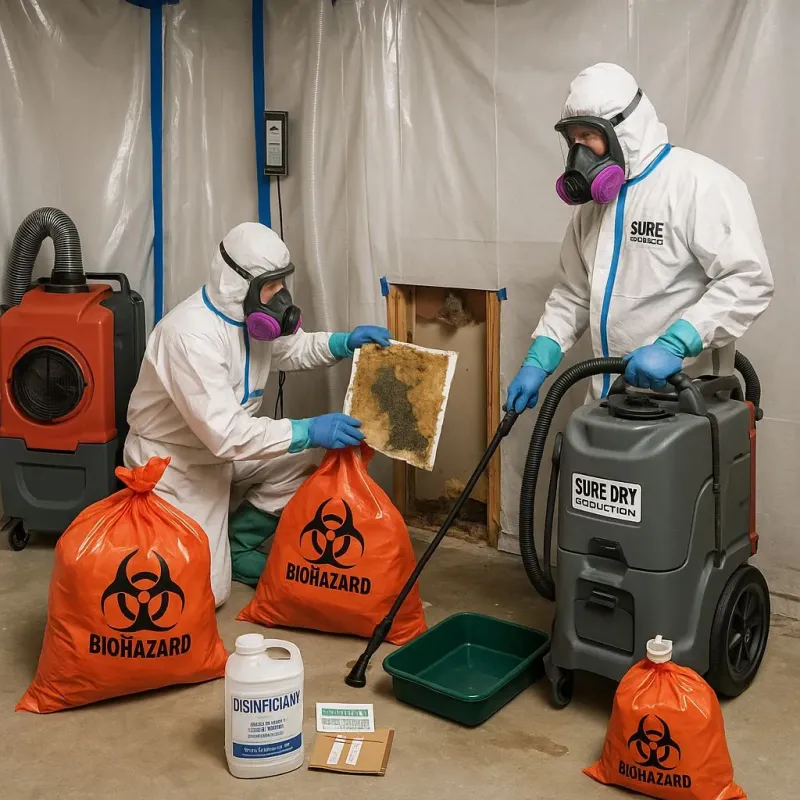Contaminated Water Handling Protocols process in Mendon, MA
