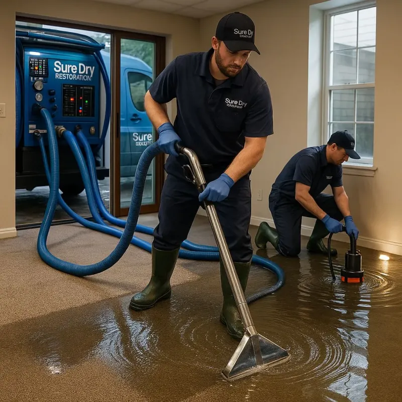 Water Extraction and Removal process in Mendon, MA
